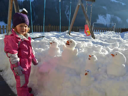 Schneemannfamilie